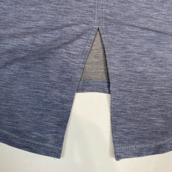 Under Armour Powered By Celliant S Polyester Blend Blue Activewear Shirt - Picture 5 of 5